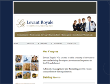 Tablet Screenshot of levantroyale.com